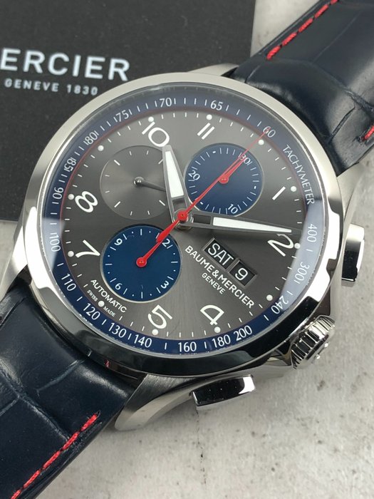 Baume  Mercier - Clifton Racing Club Chronograph Automatic - M0A10370 - Mænd - 2011-nu