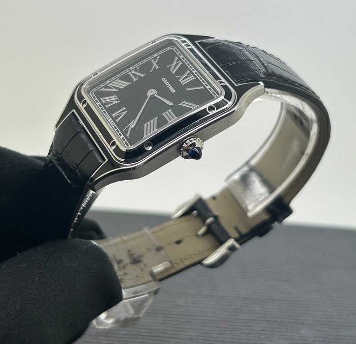 Cartier - Santos Dumont Black Lacquer - WSSA0046 - Mænd - 2020+