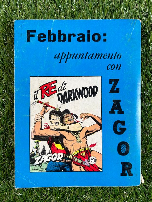 Zagor Zenith gigante - nn 106, 117, 128, 129, 163 - 5 Album - Første udgave - 1970/1974