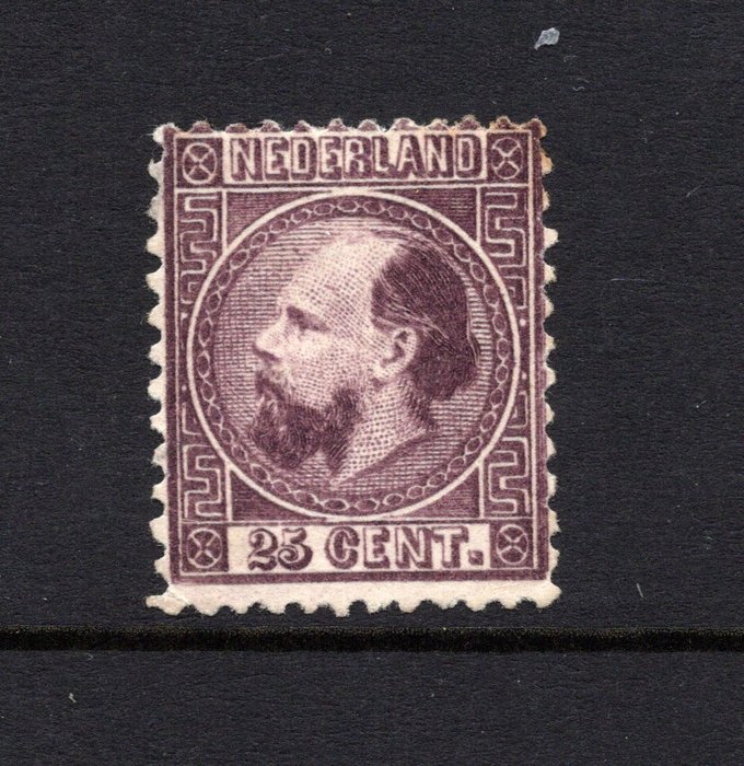 Holland 1867 - King William III - Gratis fragt over hele verden - NVPH 11