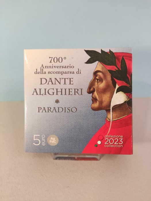 Italien. 5 Euro 2023 "Dante Alighieri - Paradiso"  (Ingen mindstepris)