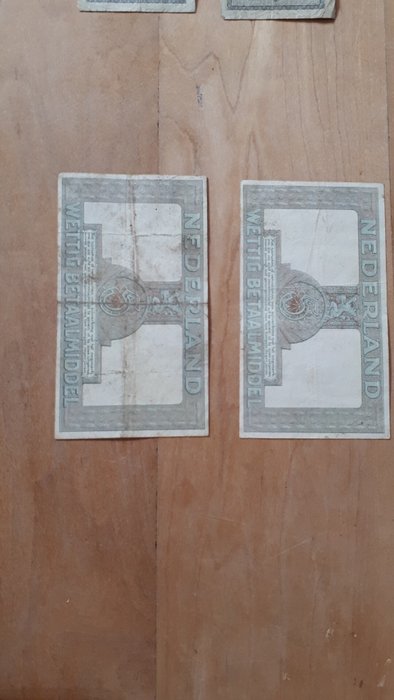 Holland - 12 banknotes - various dates  (Ingen mindstepris)