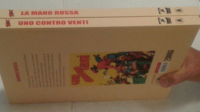 Tex "La Mano Rossa" e "Uno Contro Venti" - edizione d'artista Lo Scarabeo - 2 Comic