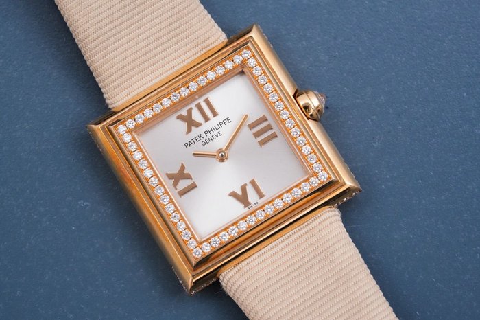 Patek Philippe - Gondolo Rose Gold Diamond - 4868 - Kvinder - 2000-2010