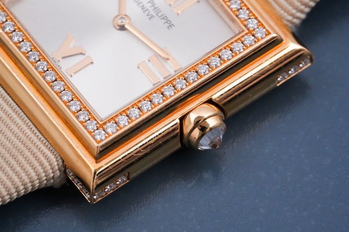 Patek Philippe - Gondolo Rose Gold Diamond - 4868 - Kvinder - 2000-2010