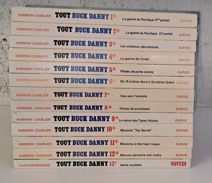 Buck Danny - Intégrale T1 à T13 - 13x C - 13 Album - Første udgave - 1983/1989