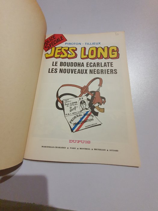 Jess Long T1 à T7 - 7x B - 7 Album - Første udgave - 1976/1982