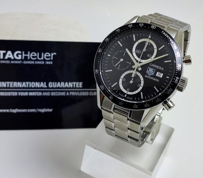 TAG Heuer - Carrera Calibre 16 Chronograph - Ingen mindstepris - CV2010 - Mænd - 2011