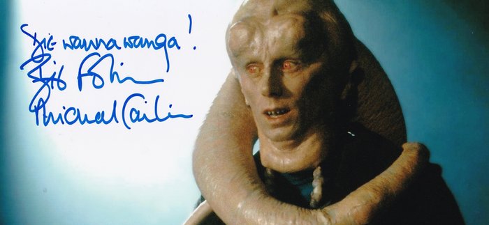 Star Wars Episode VI: Return of the Jedi - Signed by Michael Carter (Bib Fortuna)