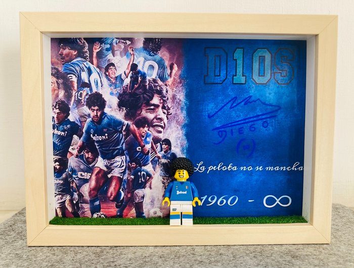 Lego - Limited Edition 1/1 - Maradona Buitoni D10S Umano - 1980-1990 - Italien