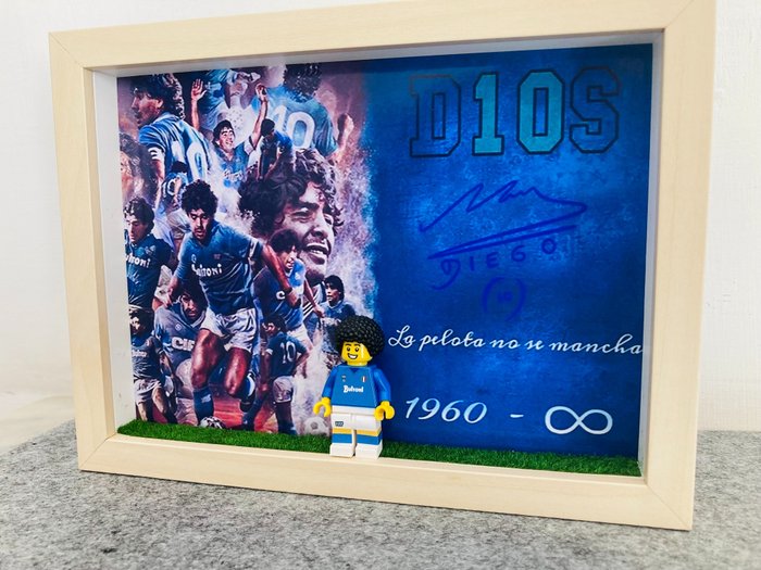 Lego - Limited Edition 1/1 - Maradona Buitoni D10S Umano - 1980-1990 - Italien