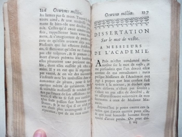 Saint-Évremond - L'homme qui veut connoître toutes choses, ne se connoît pas lui-même - 1692