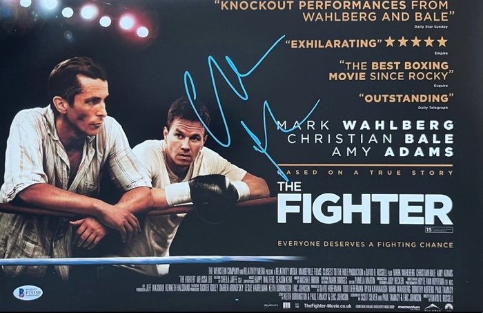 The Fighter - Signed by Christian Bale (Dickie)