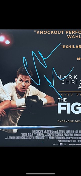 The Fighter - Signed by Christian Bale (Dickie)