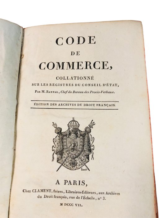 Various Authors - Code de Commerce - 1807