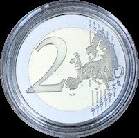 Monaco. 2 Euro 2016 "Charles III" Proof