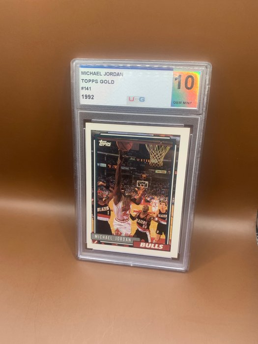 1992 Topps Gold Michael Jordan #141 UCG 10 - 1 Graded card