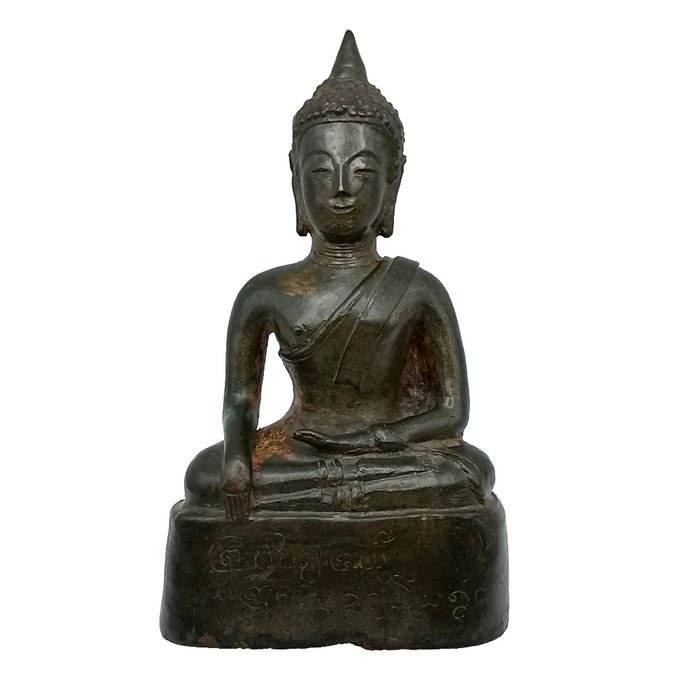 Buddha with script - Skulptur - Thailand