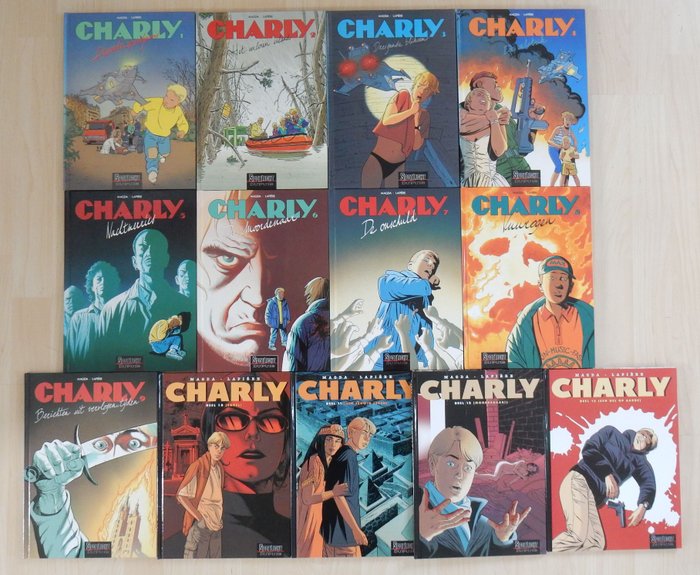 Charly 1 t/m 13 - Complete reeks - 13 Album - Første udgave - 1991/2007