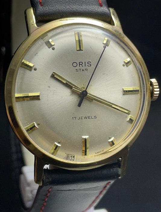 Oris Star Manuel Winding Gold plated - Ingen mindstepris - Mænd - 1970-1979