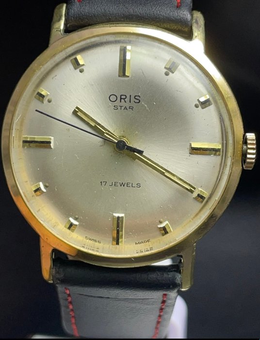 Oris Star Manuel Winding Gold plated - Ingen mindstepris - Mænd - 1970-1979