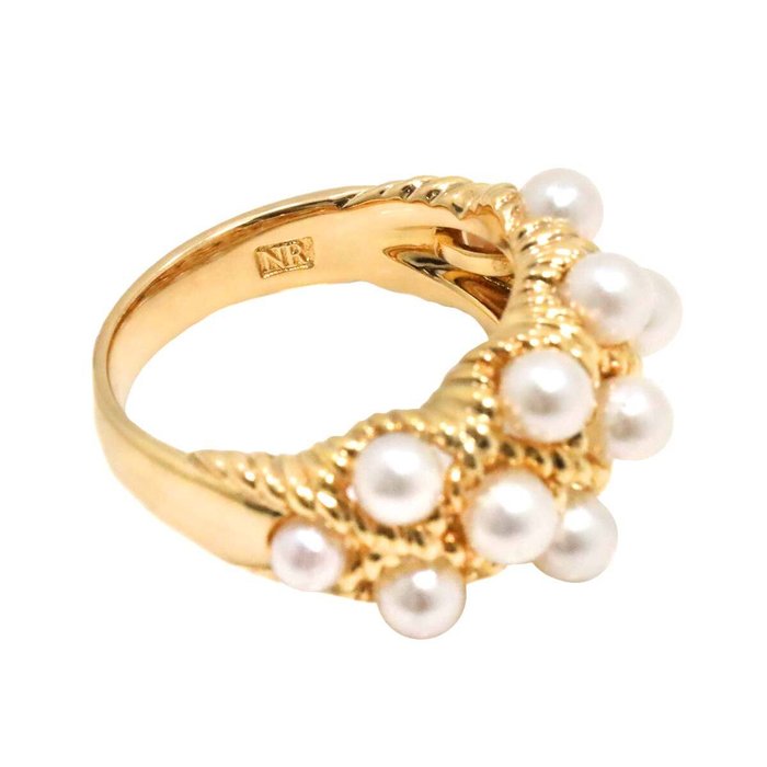 Nina Ricci - Ring - 18 kraat Gulguld