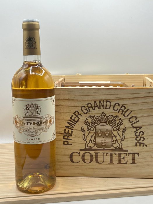 2020 Château Coutet - Barsac 1er Grand Cru Classé - 6 Flasker (0,75 L)