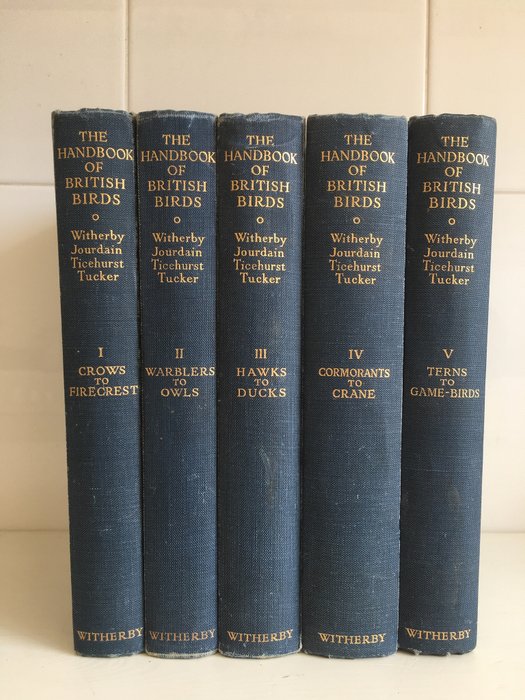 H F Witherby - The Handbook of British Birds (Volumes 1-5) - 1943