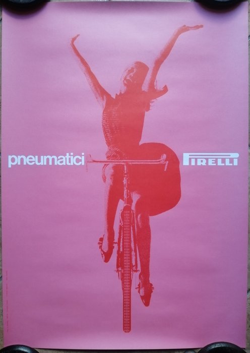 Massimo Vignelli - Pneumatici Pirelli bicicletta - 1960‹erne