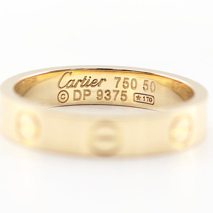 Cartier - Ring - Love wedding band ring - 18 kraat Gulguld