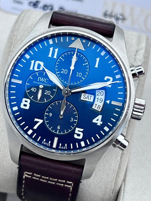 IWC - Pilot Le Petit Prince Edition Automatic Chronograph Blue - - IW377706 - Mænd - 2011-nu