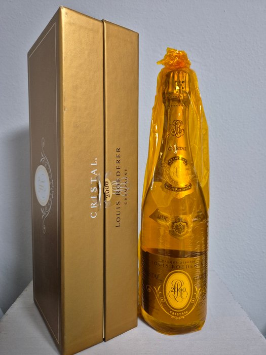 2000 Louis Roederer, Cristal - Champagne - 1 Flaske (0,75L)