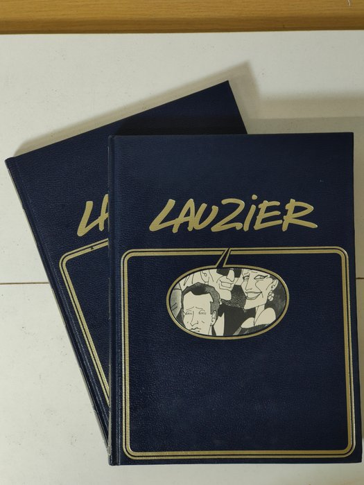 Lauzier - Intégrale T1 et T2 - 2x C - 2 Albums - Første udgave - 1981/1984