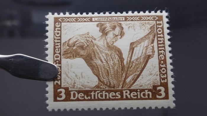 Tyske Kejserrige 1933 - Den tyske nødhjælp MNH undersøgte for det meste Schlegel-operaer af Richard Wagner - 499-507 A **