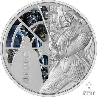 Niue 10 Dollars 2022 Star Wars - Darth Vader 3oz with COA and BOX