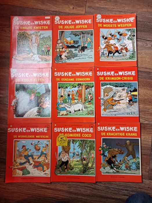 Suske en Wiske 200/280 min nr 214 - Diverse titels - 80 Album - Første udgave - 1984/2003