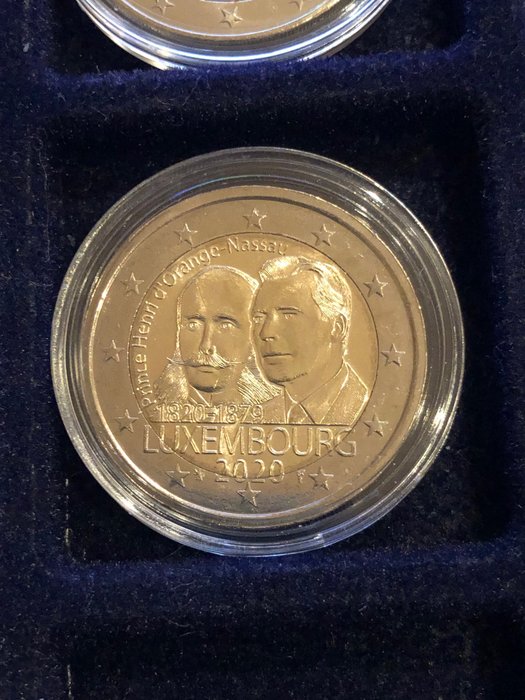 Luxembourg. 2 Euro 2004/2021 (14 monete)  (Ingen mindstepris)