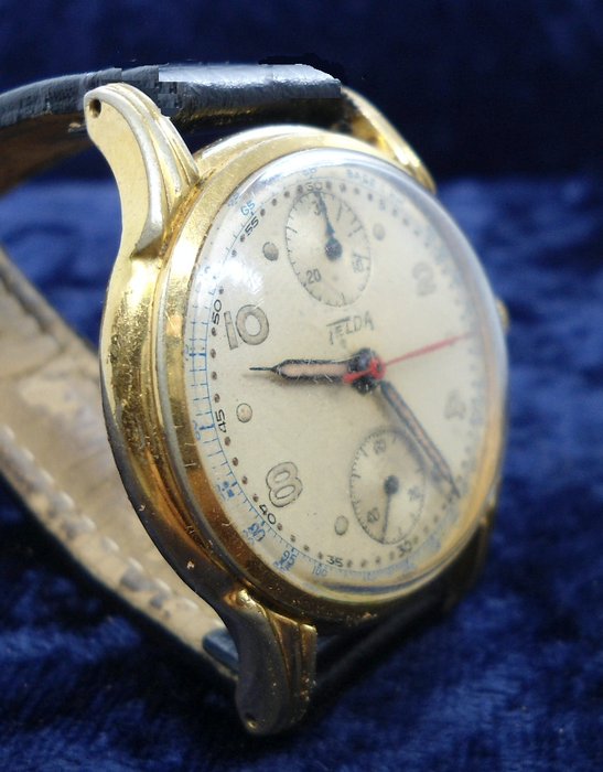 TELDA - Chronograph - Venus 170 - Ingen mindstepris - Mænd - 1950-1959