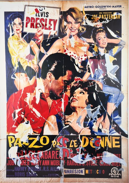 Mimmo Rotella (1918-2006) - Pazzo per le donne