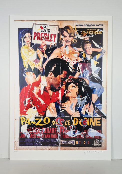 Mimmo Rotella (1918-2006) - Pazzo per le donne