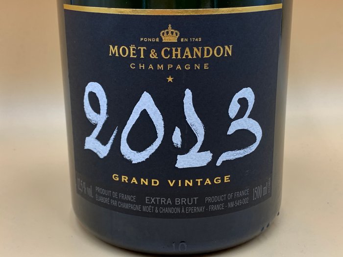 2013 Moët  Chandon, Grand Vintage - Champagne Extra Brut - 1 Magnum (1,5 L)