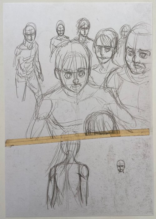 Hajime Isayama (諫山 創) - 1 Giclée - Attack on Titan - Final episode page 39