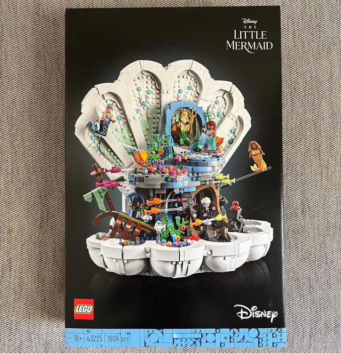 Lego - Disney - 43225 - The Little Mermaid Royal Clamshell