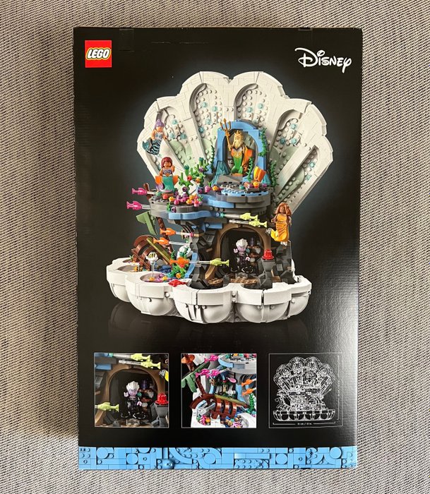 Lego - Disney - 43225 - The Little Mermaid Royal Clamshell