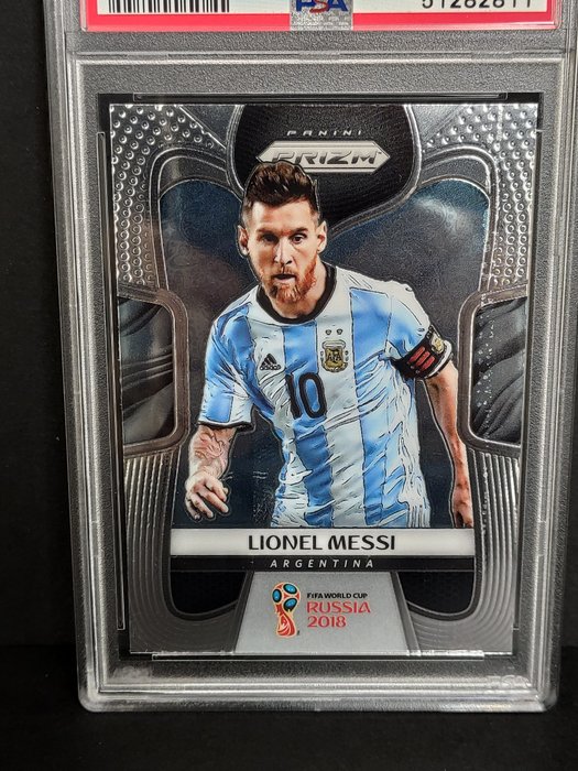 2018 - Panini - Prizm World Cup - Lionel Messi - #1 - 1 Graded card - PSA 9