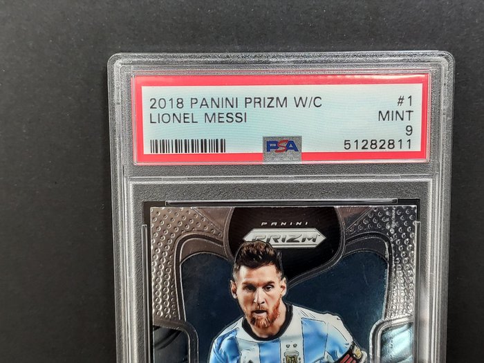 2018 - Panini - Prizm World Cup - Lionel Messi - #1 - 1 Graded card - PSA 9