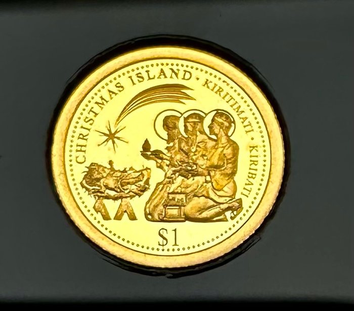 Juleøen. 1 Dollar 2015 .999, Proof  (Ingen mindstepris)