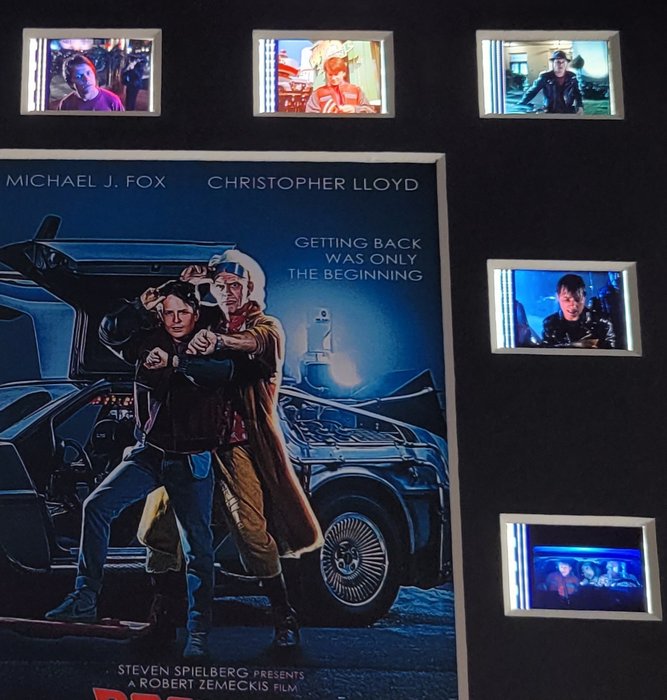 Back to The Future 2 - Framed Film Cell Display with COA