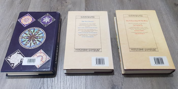 J.R.R Tolkien - The Silmarillion, Two Towers and Fellowship of the Ring - 1990-1977