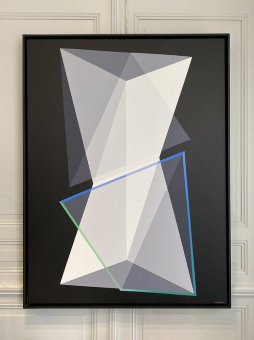 Arthur Dorval - Pyramide 5 serie eclosions geometriques